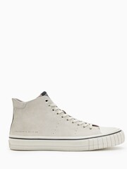 AllSaints White Lewis High Tops - Image 1 of 7