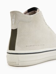 AllSaints White Lewis High Tops - Image 6 of 7