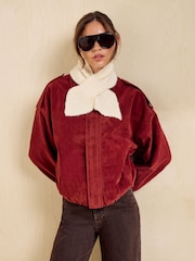 Friends Like These Cream Brushed Neckerchief - Image 2 of 7