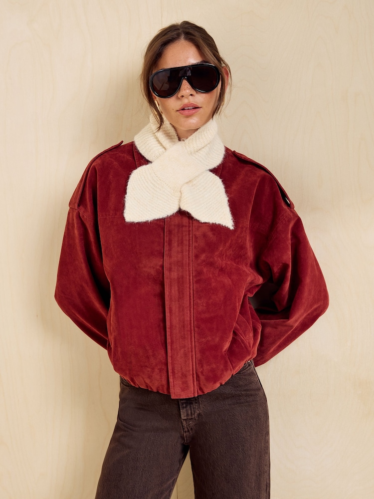 Friends Like These Cream Brushed Neckerchief - Image 2 of 7