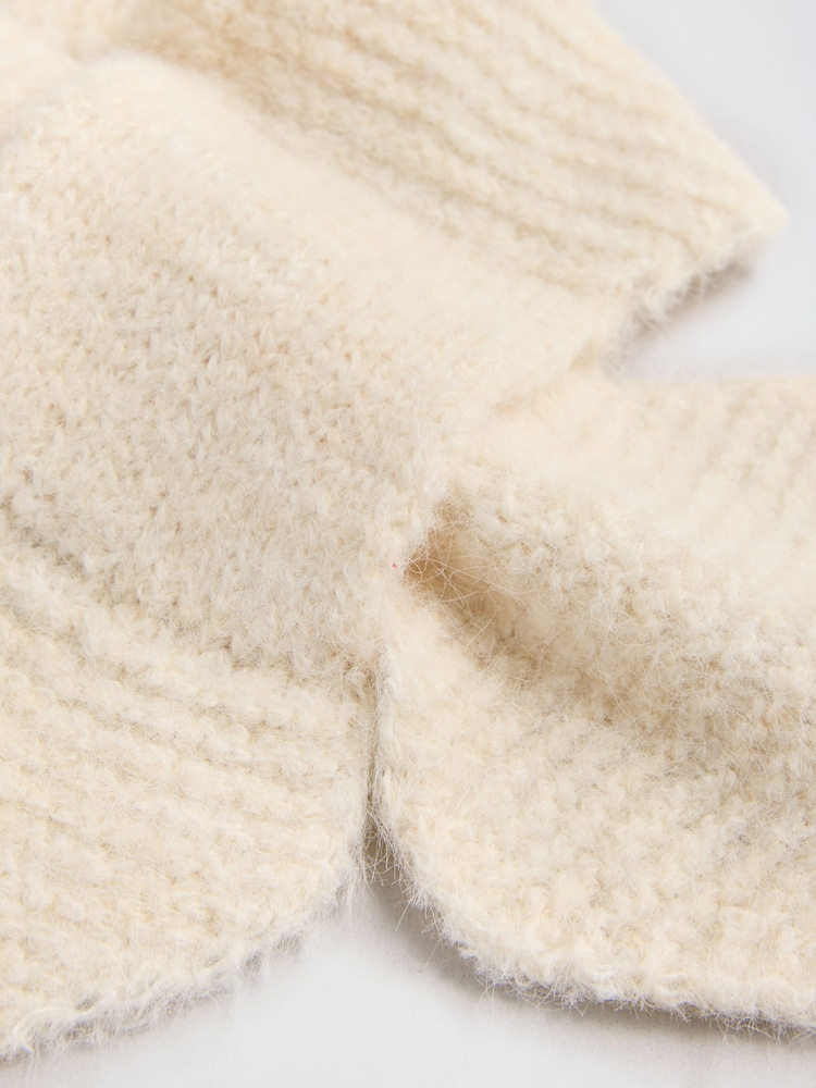 Friends Like These Cream Brushed Neckerchief - Image 7 of 7