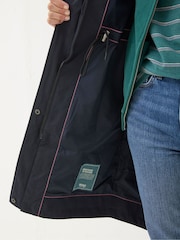 FatFace Juno Navy Waterproof Long Coat - Image 5 of 6