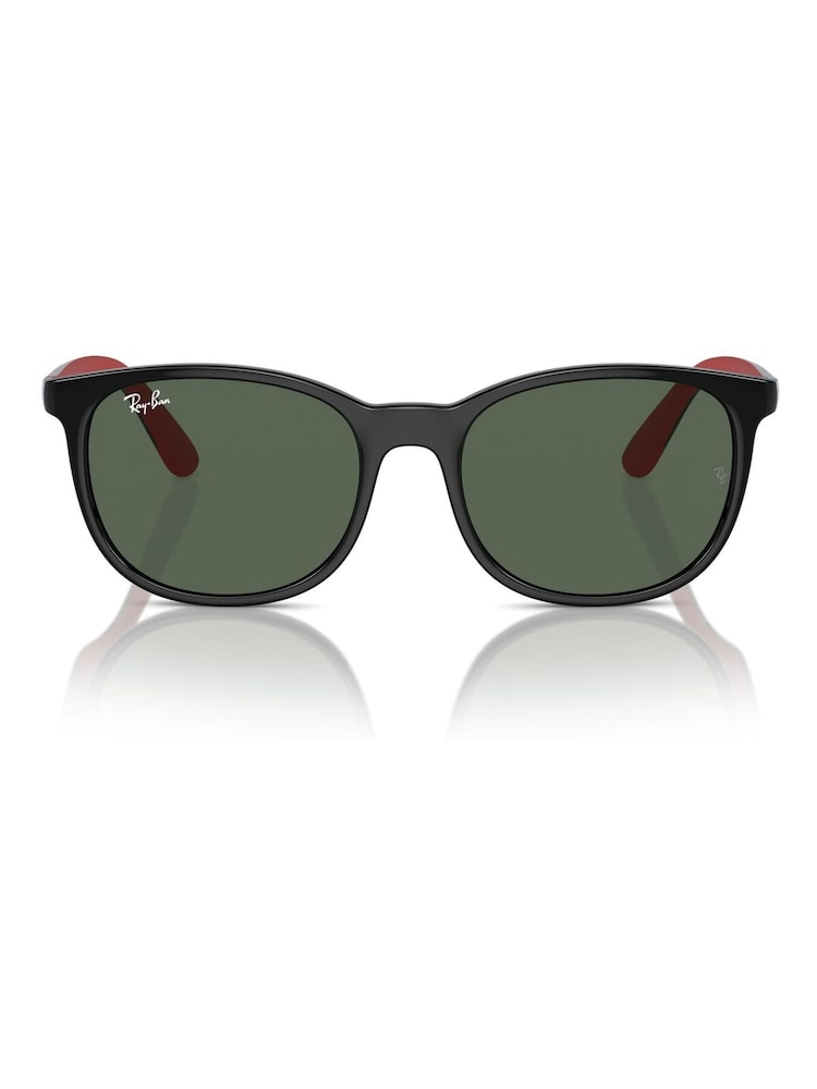 Ray-Ban Junior Rj9079S Square Black Sunglasses - Image 2 of 6