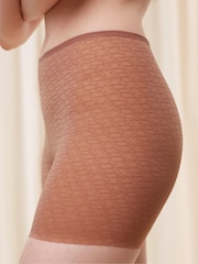 Triumph Signature Sheer Brown Shorts - Image 3 of 4