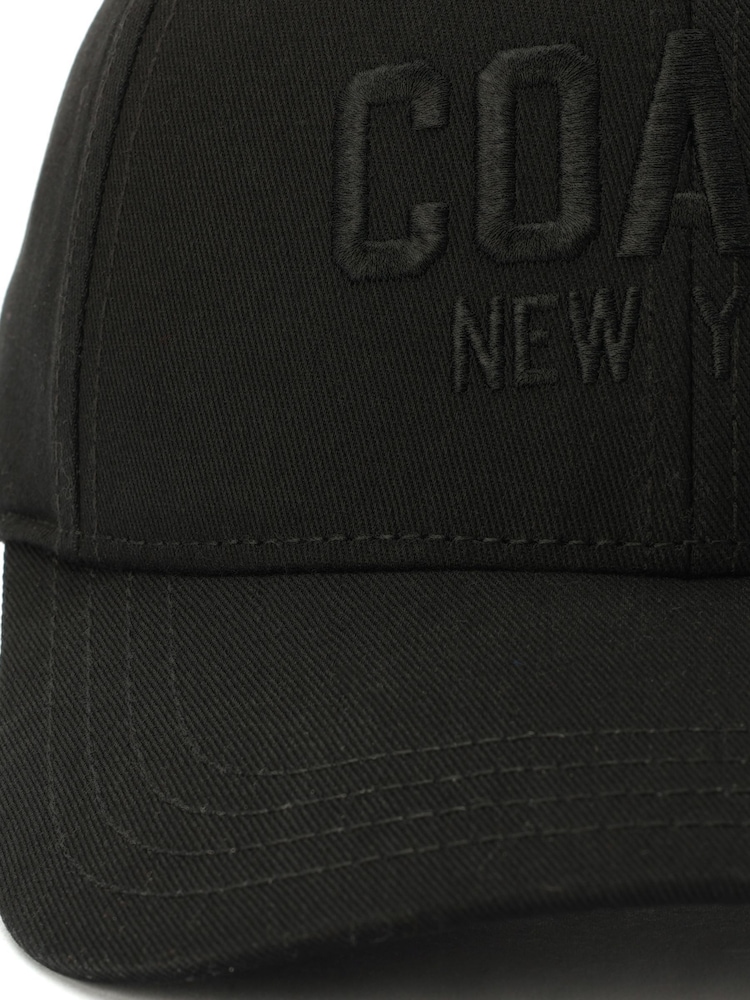 COACH Embroidered Black Baseball 100% Cotton Hat - Bild 4 von 4