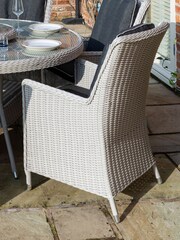 Rowlinson Grey Prestbury Garden 6 Seater Dining Set - Image 4 of 5