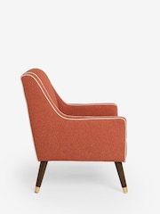 Nina Campbell Walpole Terracotta Rosebury Accent Chair - Image 6 of 7