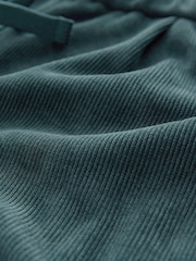 Green Pull On Wide Leg Corduroy Trousers - Image 8 of 8