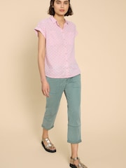 White Stuff Green Blaire Trousers - Image 3 of 7