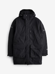 Trespass Pelsall Rain Black Jacket - Image 5 of 5