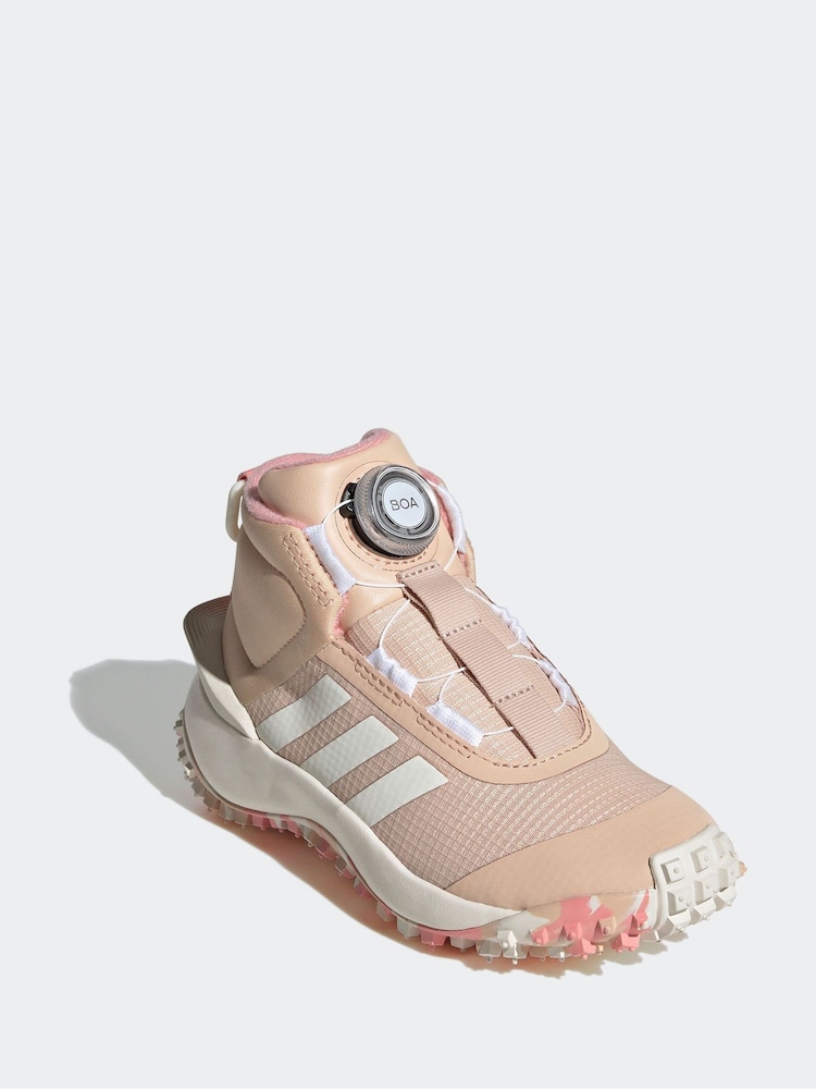 adidas Terrex Beige Fortatrail Kids Trainers - Image 3 of 8