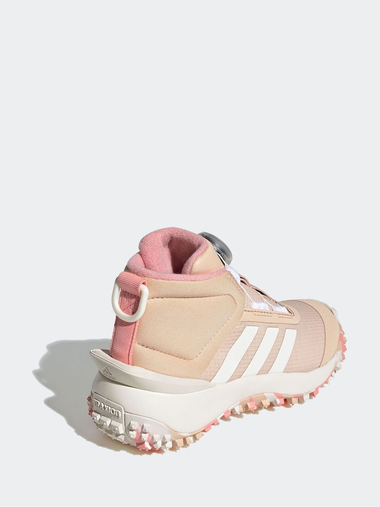 adidas Terrex Beige Fortatrail Kids Trainers - Image 4 of 8