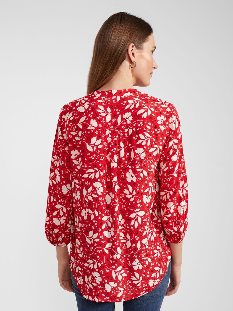Hobbs Red Essie Blouse - Image 2 of 4