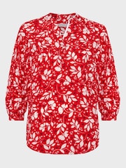 Hobbs Red Essie Blouse - Image 4 of 4