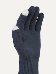 Sealskinz Blue Hanworth Solo Merino Gloves - Image 2 of 3