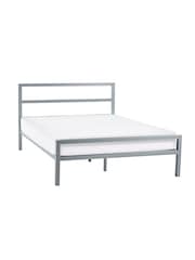 Julian Bowen Silver Soto Metal Bed - Image 2 of 6