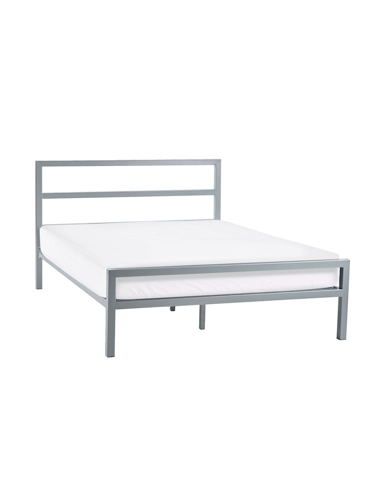 Julian Bowen Silver Soto Metal Bed - Image 2 of 6