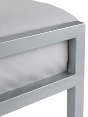 Julian Bowen Silver Soto Metal Bed - Image 5 of 6