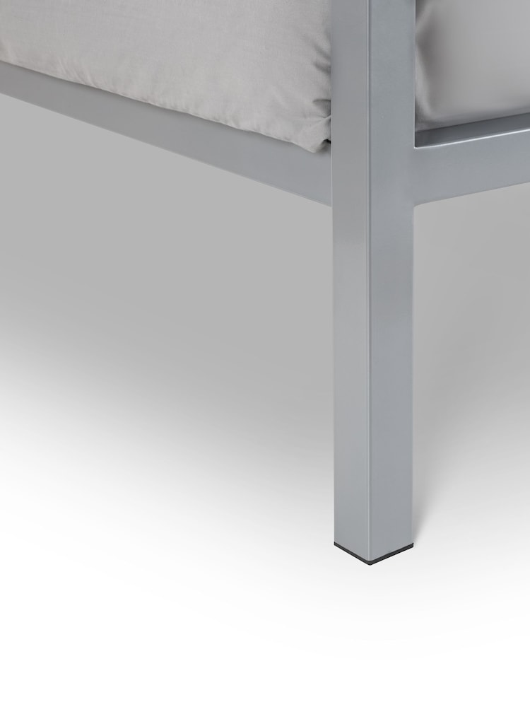 Julian Bowen Silver Soto Metal Bed - Image 6 of 6