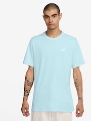 Nike Glacier Blue Club T-Shirt - Image 1 of 3
