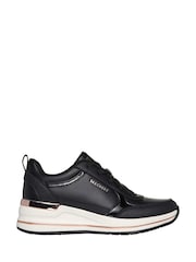 Skechers Black Billion 2 Fine Shine Trainers - Image 1 of 2