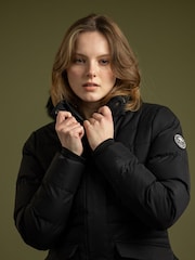 Trespass Sasha Casual Black Jacket - Image 3 of 6