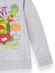 Vanilla Underground Grey Boys Teenage Mutant Ninja Turtles T-Shirt - Image 3 of 5