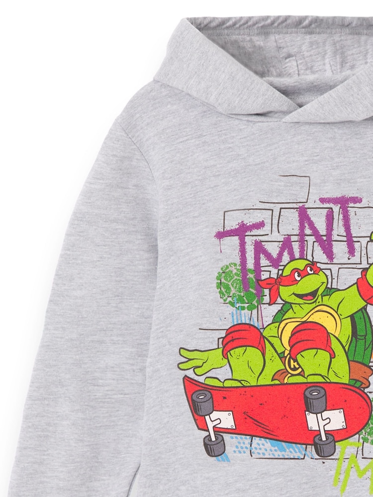 Vanilla Underground Grey Boys Teenage Mutant Ninja Turtles T-Shirt - Image 6 of 6