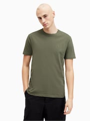 AllSaints White Brace Short Sleeve Crew Neck T-Shirts 3 Pack - Image 2 of 8