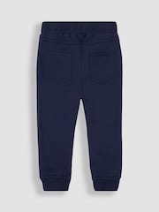 JoJo Maman Bébé Colour Block Appliqué Sweatshirt & Jogger Set - Bild 5 von 5