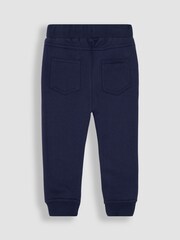 JoJo Maman Bébé Colour Block Appliqué Sweatshirt & Jogger Set - Bild 5 von 5
