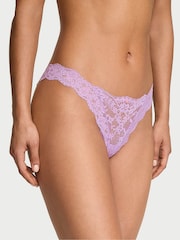 Victoria's Secret Alluring Lilac Purple Brazilian Lace Knickers - Image 1 of 2