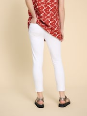 White Stuff White Crop Janey Jeggings - Image 2 of 7