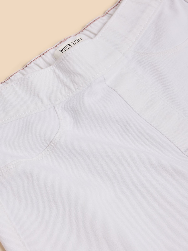 White Stuff White Crop Janey Jeggings - Image 7 of 7