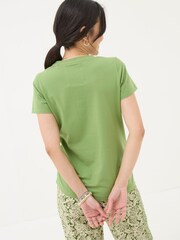 FatFace Belle Green T-Shirt - Image 2 of 4