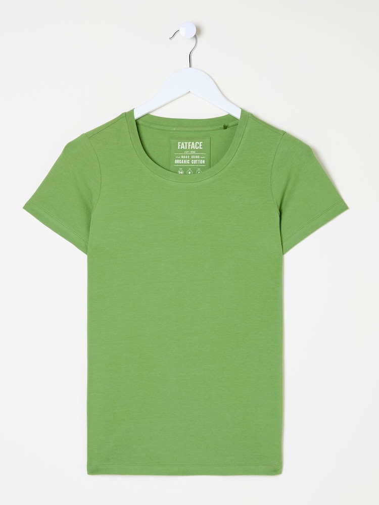 FatFace Belle Green T-Shirt - Image 4 of 4 FatFace Belle Green T-Shirt - Image 4 of 4