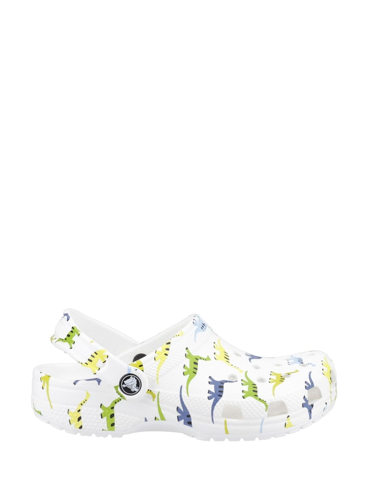 Crocs Dinosaur Kids Classic Clogs - Image 2 of 4