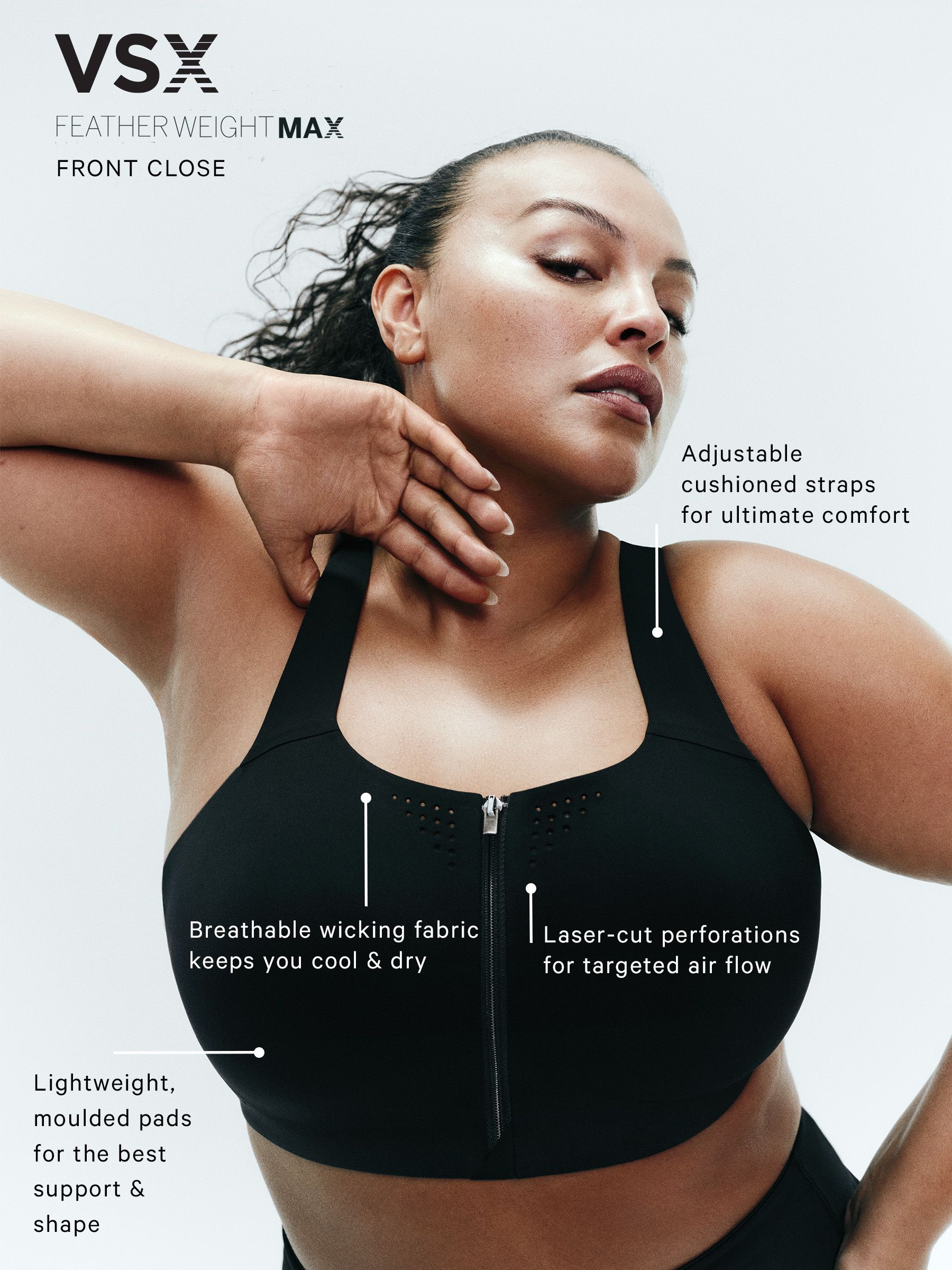 Ultimate breast support with max comfort 2025