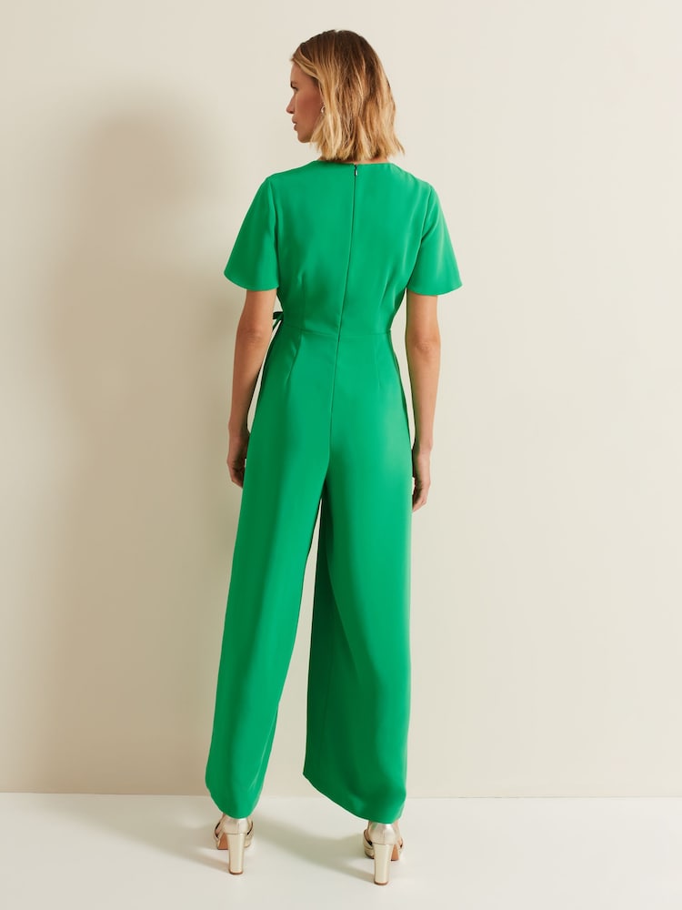 Phase Eight Green Petite Julissa Jumpsuit - Image 2 of 6