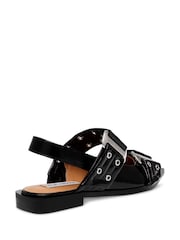 Negro - Steve Madden Grand Avenue Buckle Slingback Shoes - Imagen 5 de 8