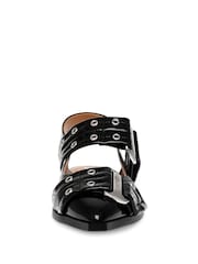 Negro - Steve Madden Grand Avenue Buckle Slingback Shoes - Imagen 6 de 8