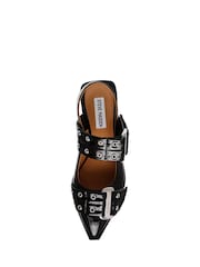 Negro - Steve Madden Grand Avenue Buckle Slingback Shoes - Imagen 8 de 8