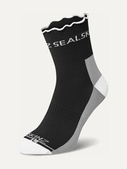 Sealskinz Black Tyby Ultra Light Crinkle Running Socks - Image 1 of 2