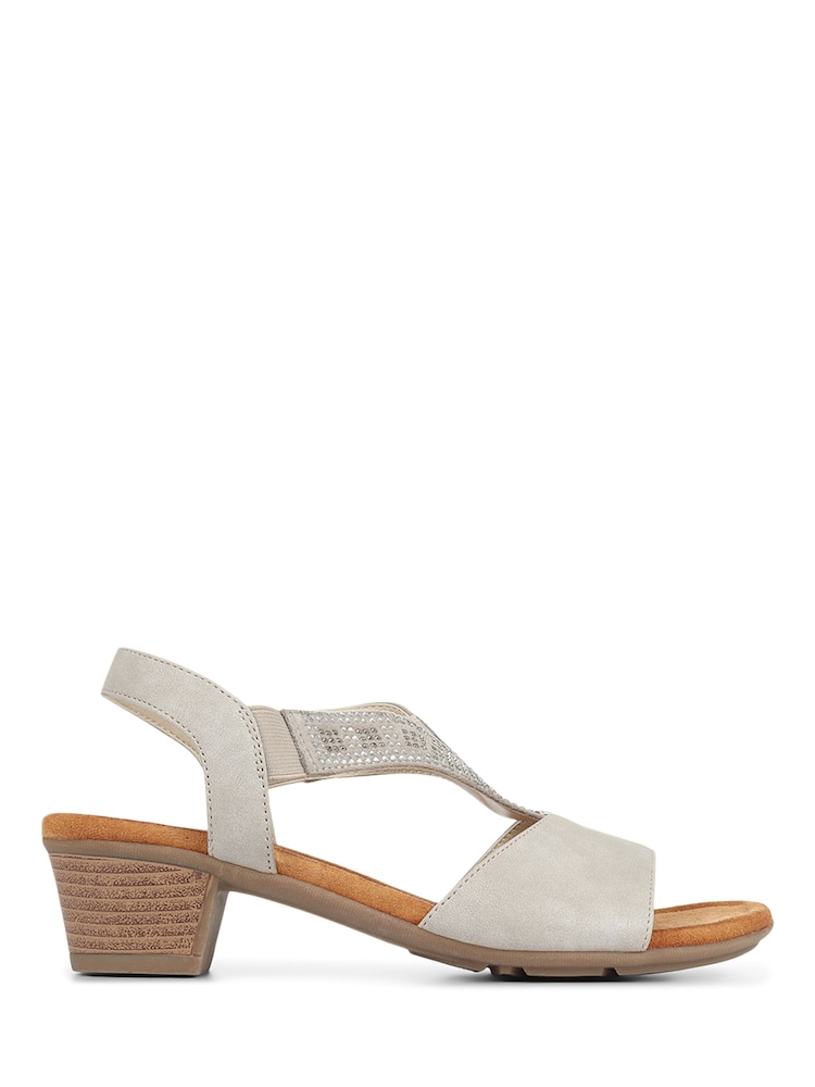 Pavers Natural Pavers Natural Heeled Slingback Sandals - Image 2 of 5