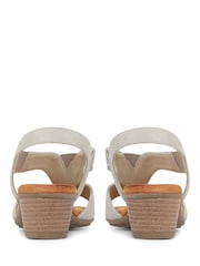 Pavers Natural Pavers Natural Heeled Slingback Sandals - Image 3 of 5
