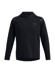 Under Armour Black Unstoppable Fleece Hoodie - Image 4 of 5