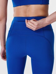 Sweaty Betty Lightning Blue Full Length Power Workout Leggings - Image 4 of 7