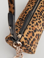 Animal Tabitha Simmons Ana Leather Barrel Shoulder Bag - Image 10 of 13