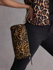 Animal Tabitha Simmons Ana Leather Barrel Shoulder Bag - Image 13 of 13