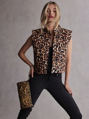 Animal Tabitha Simmons Ana Leather Barrel Shoulder Bag - Image 2 of 13